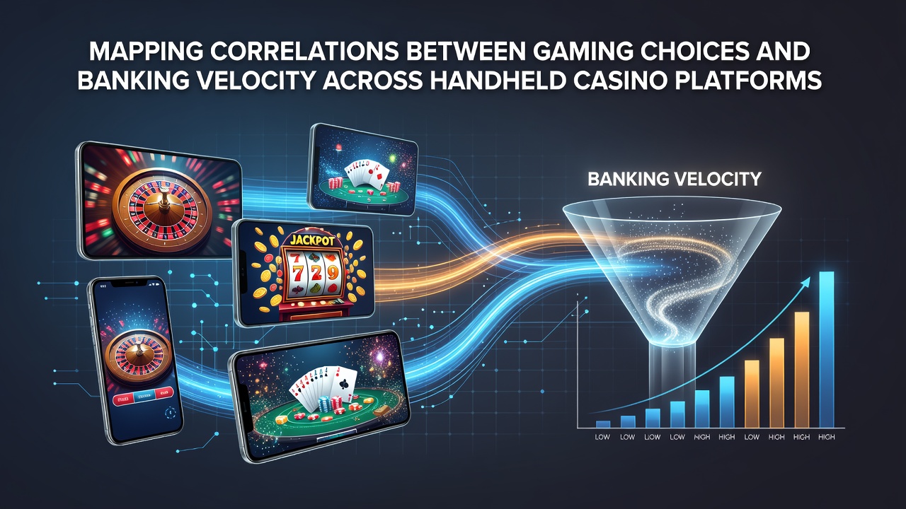 Infographic displaying data patterns linking mobile game selections to deposit and withdrawal processing times on casino apps
